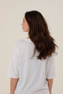 T - SHIRT NAYA WHITE XS - ONE TEE