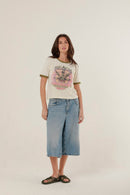 T - SHIRT PEARL MILK XS - ONE TEE
