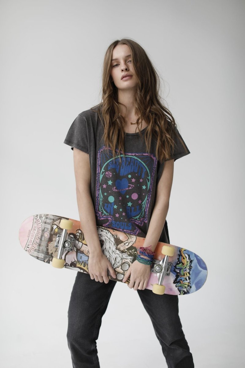 T-SHIRT ROSE