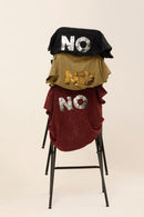 T - SHIRT SIA BURGUNDY / SEQUIN ARGENT XS - ONE TEE
