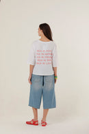 T - SHIRT TAMARA WHITE XS - ONE TEE