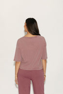 TANIA PLUM T-SHIRT XS - ONE TEE