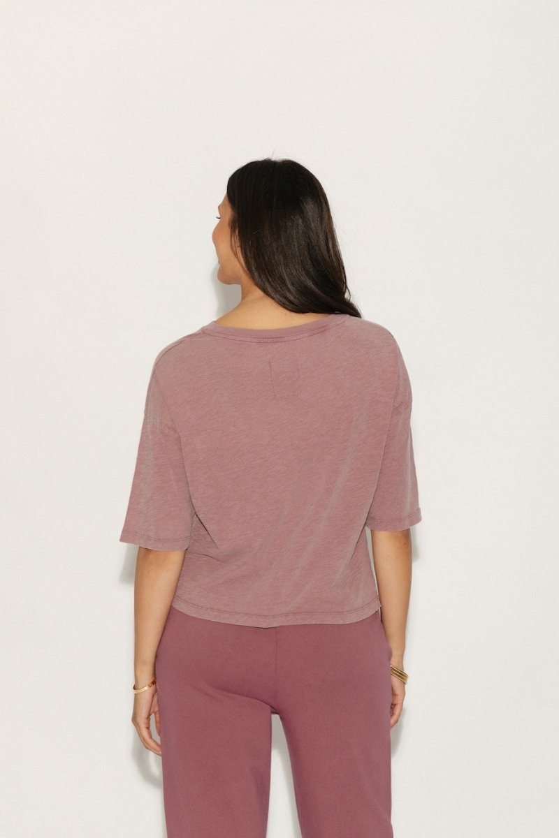 TANIA PLUM T-SHIRT XS - ONE TEE