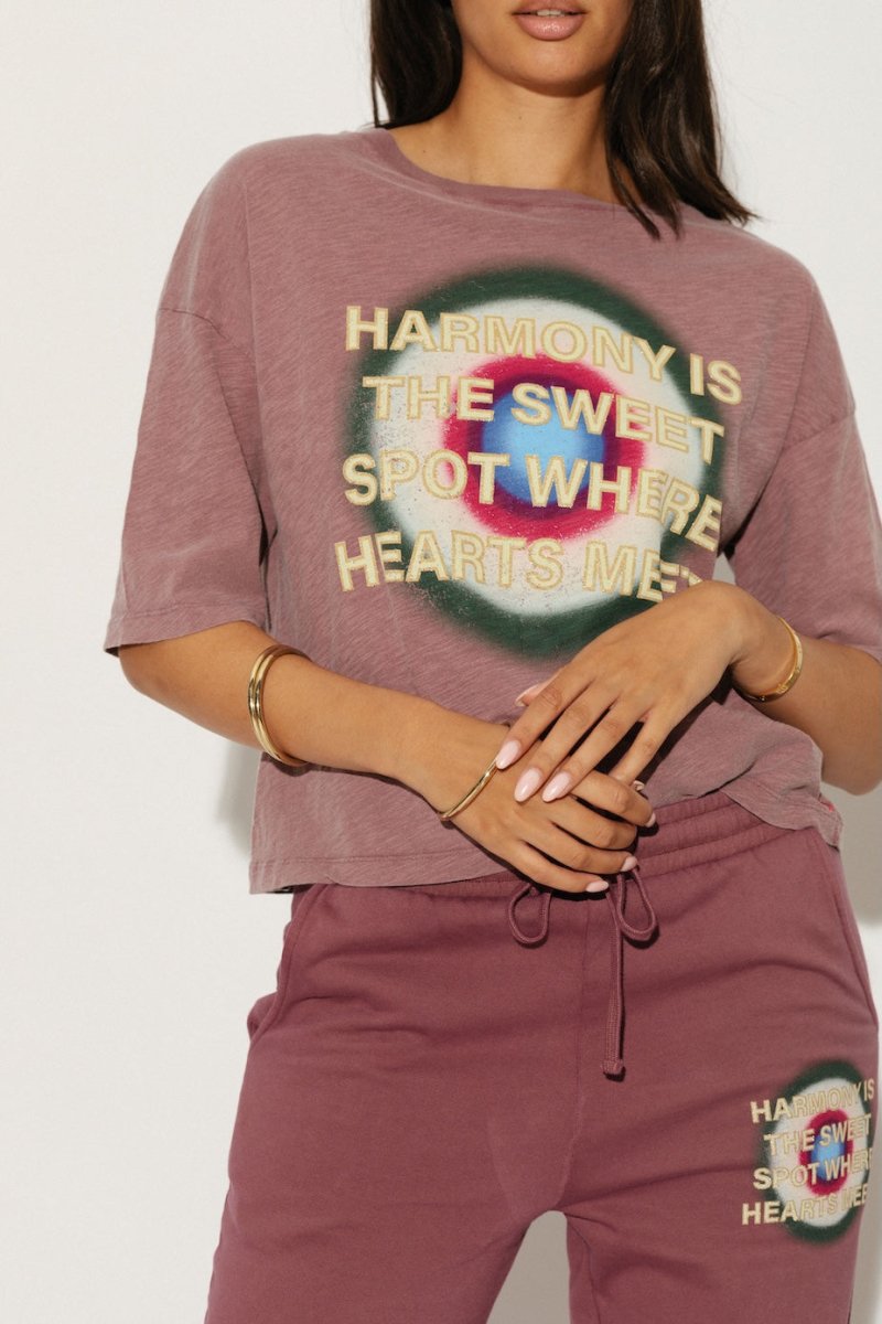 TANIA PLUM T-SHIRT XS - ONE TEE
