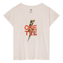 TEE SHIRT AVA LEO IVOIRE XS - ONE TEE
