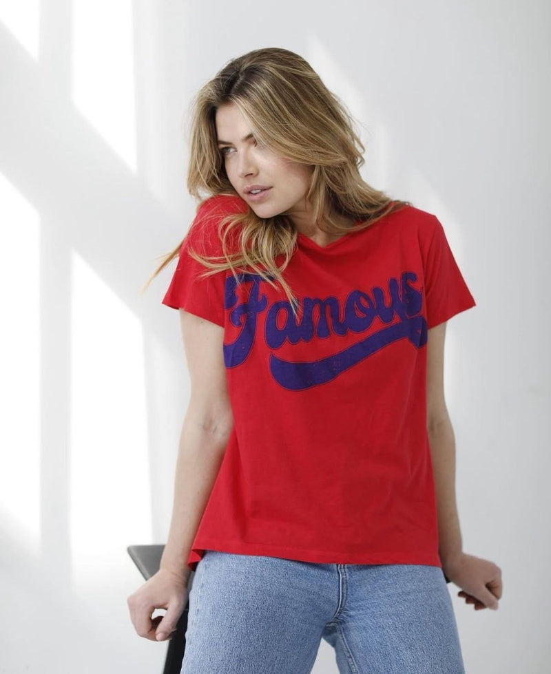 CAMISETA LEYA Rojo XS - ONE TEE