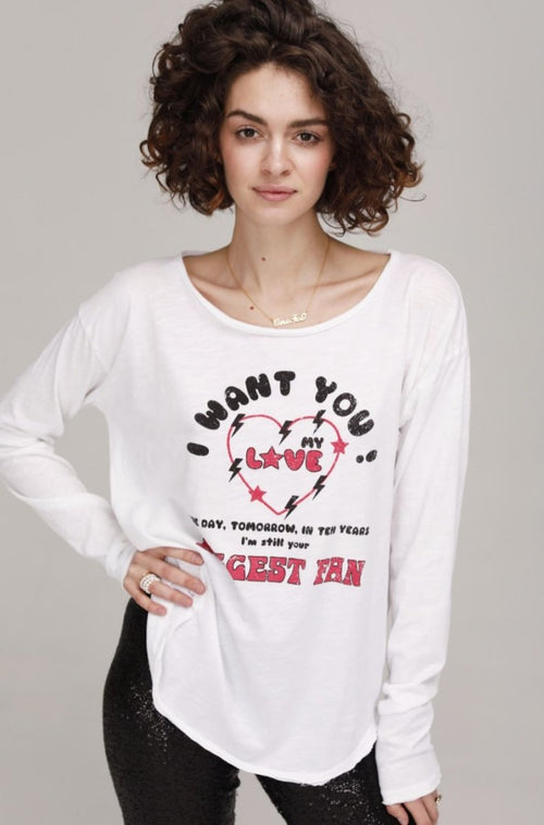 APOLLON WHITE LONG SLEEVE T-SHIRT XS - ONE TEE