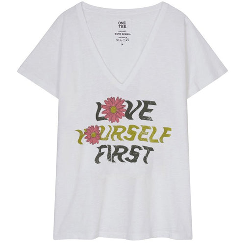 MARIETTE WHITE T-SHIRT XS - ONE TEE