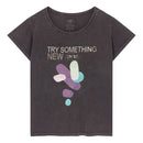 TEE SHIRT PRUDENCE XS CARBONE - ONE TEE