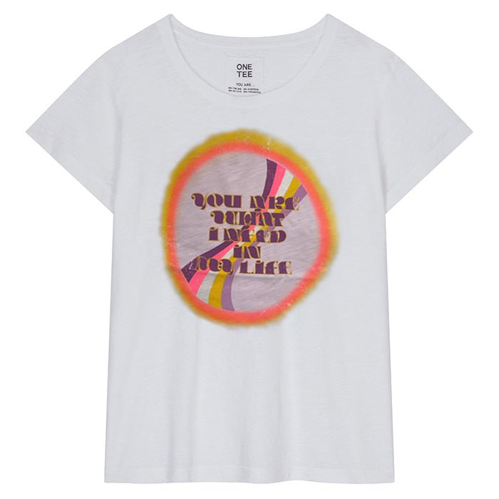 YAEL IVORY TEE SHIRT XS - ONE TEE