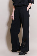 JOGGPANT NOIR NAEL X VÉRONIKA S/M - ONE TEE X VERONIKA LOUBRY