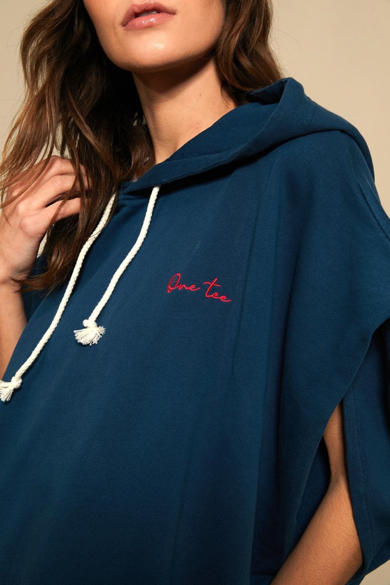 SWEAT LOUIS NAVY VÉRONIKA S / M - ONE TEE X VERONIKA LOUBRY