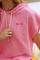 SWEAT LOUIS PINK VÉRONIKA S / M - ONE TEE X VERONIKA LOUBRY