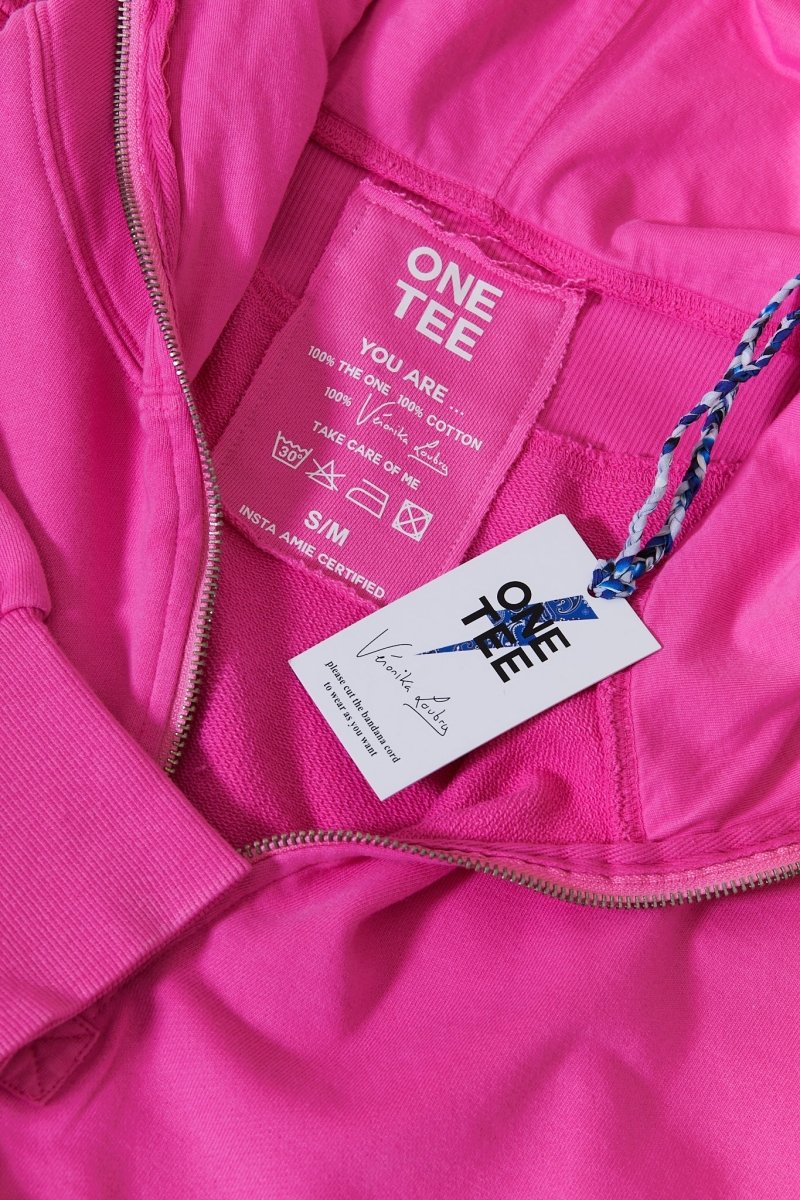 SWEAT PINK NATHAN X VÉRONIKA S/M - ONE TEE X VERONIKA LOUBRY