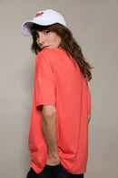 T - SHIRT AIDEN RED XS - ONE TEE X VERONIKA LOUBRY