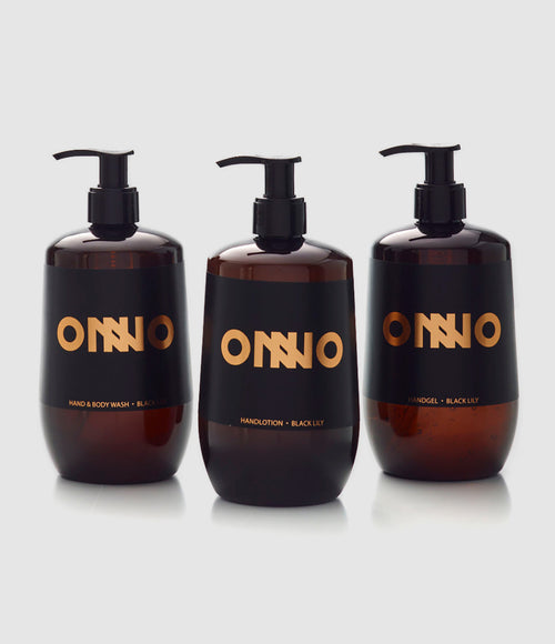 Onno - Coffret Trio De Soins Black Lily, 3 X 500Ml - Mixte