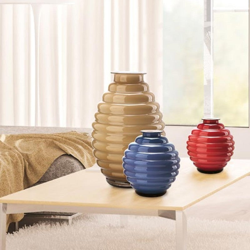 Anelli - Vase - H30 Cm - Blanc Lait