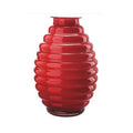 Anelli - Vase - H30 Cm - Opale/Rouge