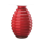 Anelli - Vase - H30 Cm - Opale/Rouge
