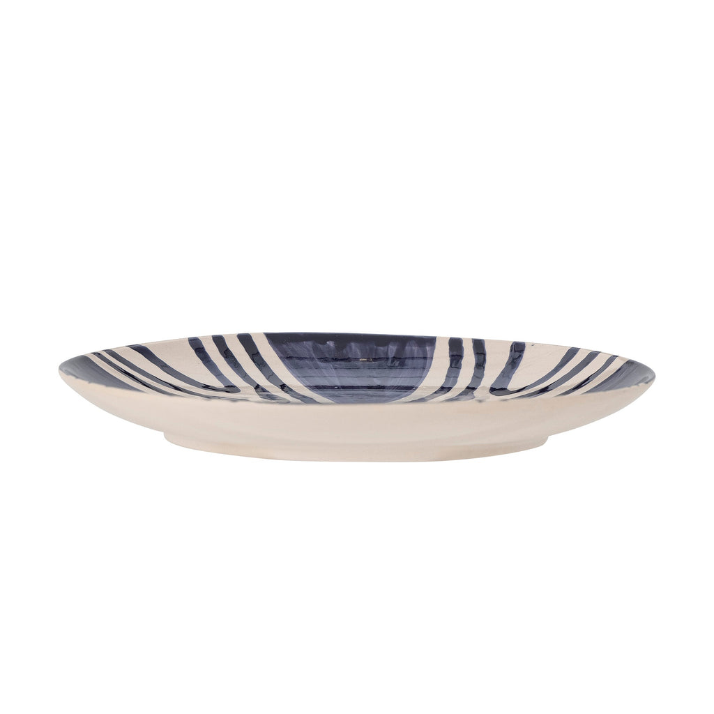 Shama - Set of 6 Plates - Blue - Stoneware