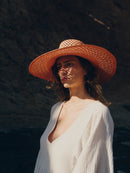 Opale Jr Straw Hat - Apricot