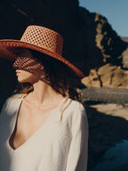Opale Jr Straw Hat - Apricot