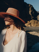 Opale Jr Straw Hat - Apricot