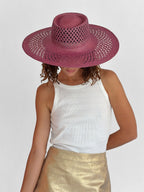 Opale Jr Straw Hat - Blush
