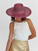 Chapeau Paille Opale Jr - Blush