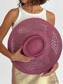 Chapeau Paille Opale Jr - Blush