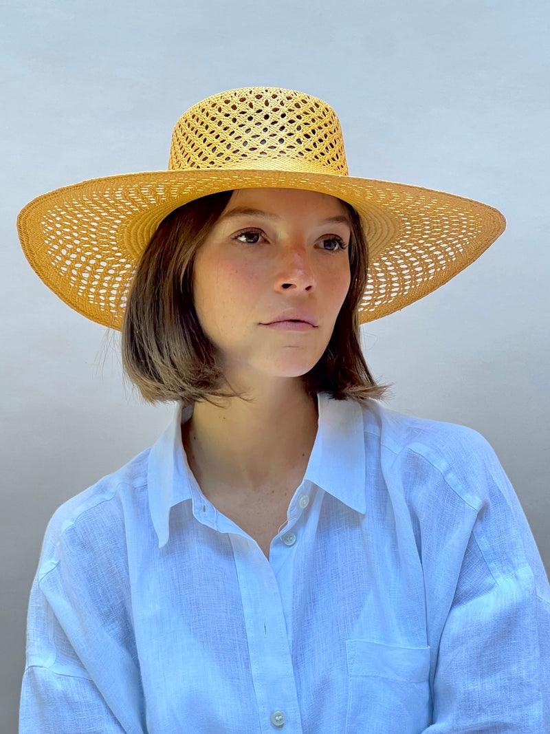 Chapeau Paille Opale Jr - Sun