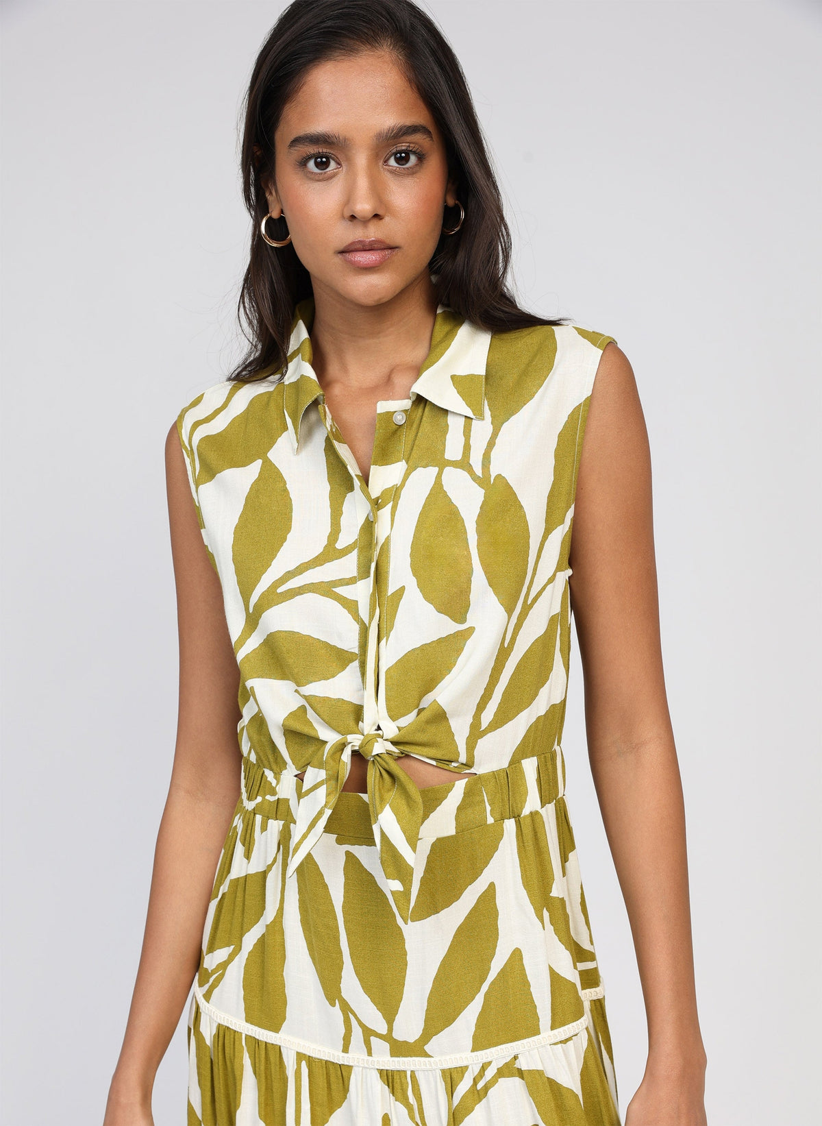 Robe Longue Opavia Liam Olive