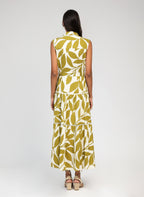 Robe Longue Opavia Liam Olive