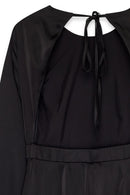 Robe Dos Ouvert Noir