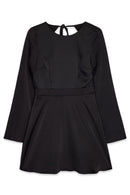 Robe Dos Ouvert Noir