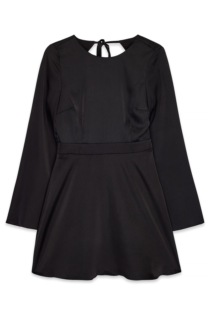 Robe Dos Ouvert Noir