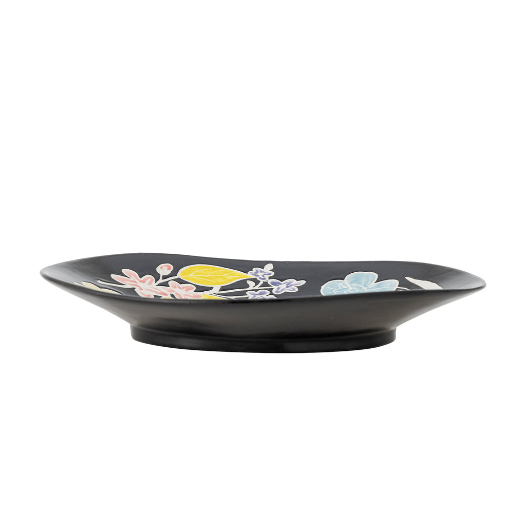 Amberly - Plat De Service - Multicolore - Grès