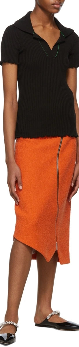 Jupe Longue - Orange - Femme