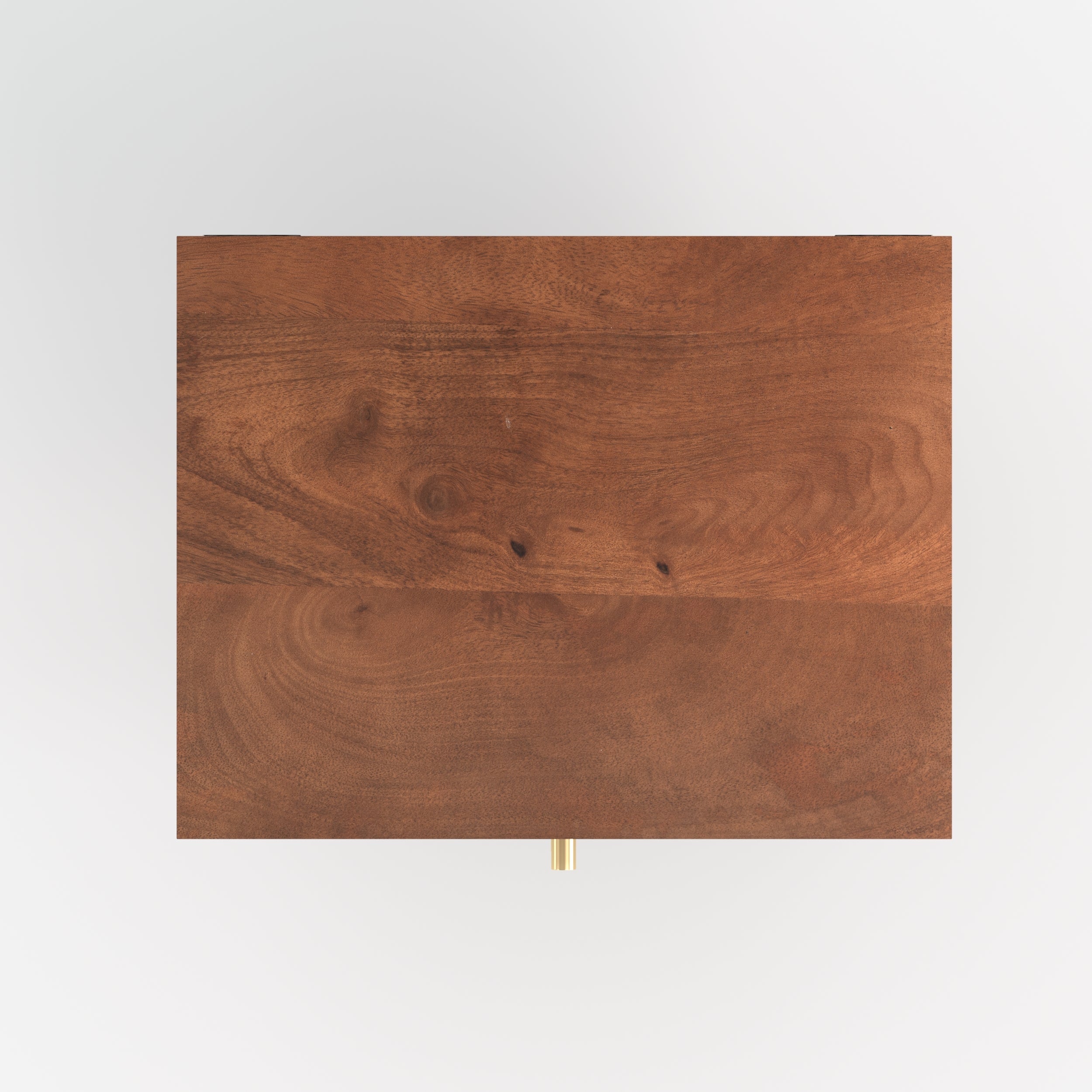 Oréa - Mesita de noche suspendida de madera de mango
