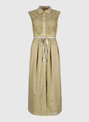 Orenia Lime Blossom Long Dress