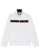 Sagano Regular Taped Track Jacket - Bright White-Black Iris
