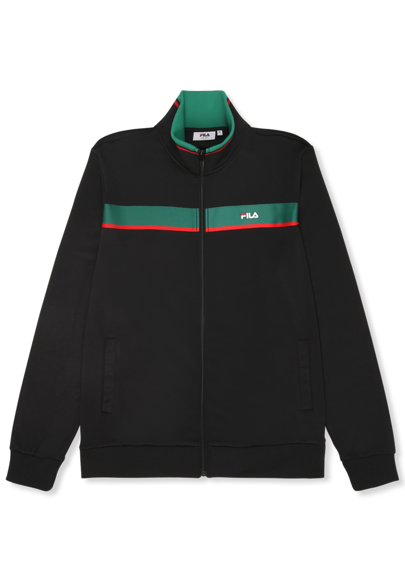 Sagano Regular Taped Track Jacket - Noir