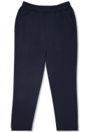 Jovencan Slim Cropped Smart Sweatpants - Black Iris