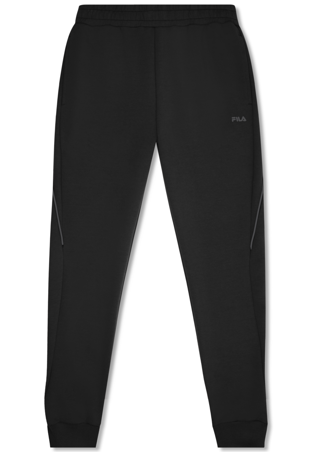 Pantalones jogger ajustados - Negro