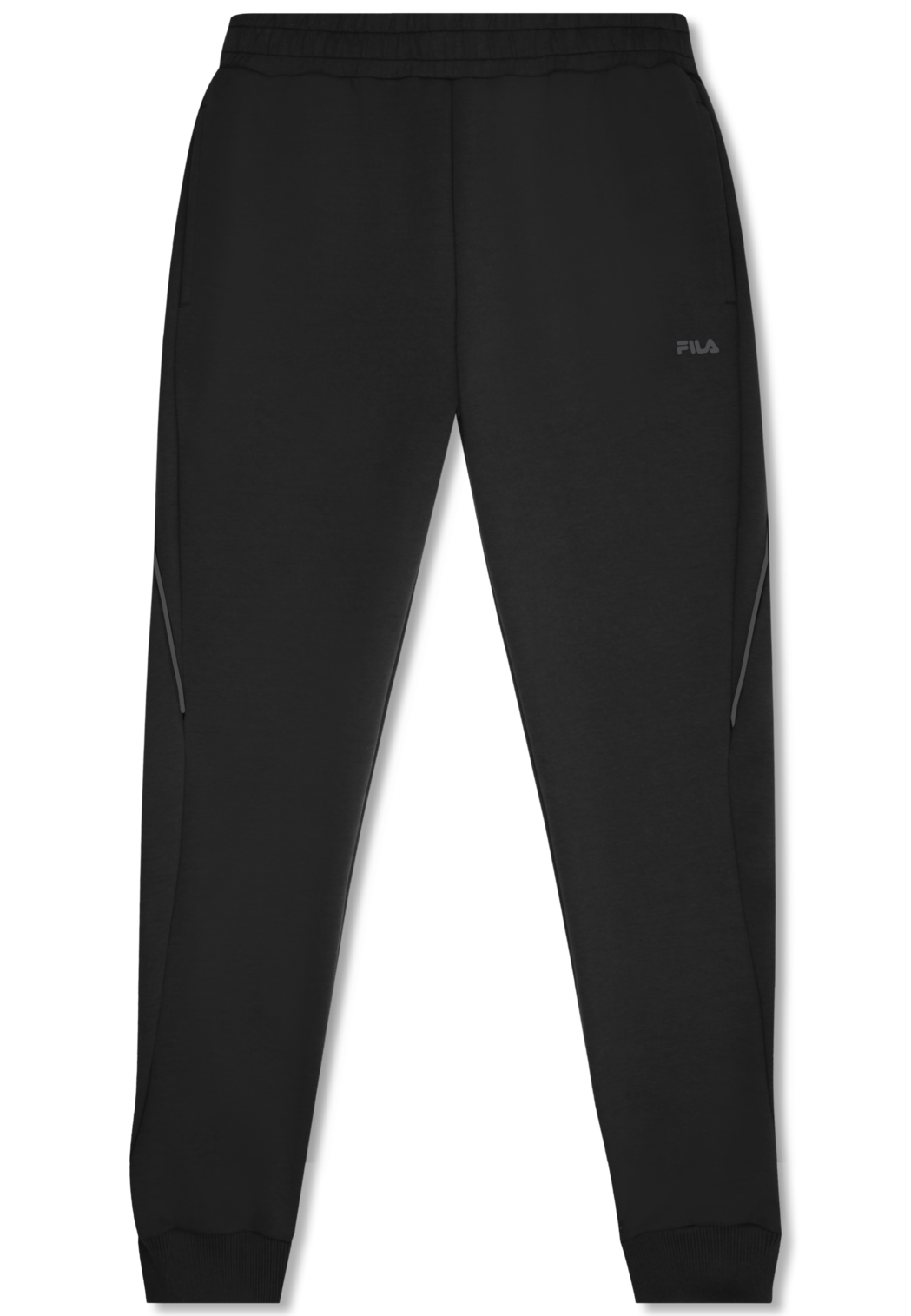 Pantalones jogger ajustados - Negro