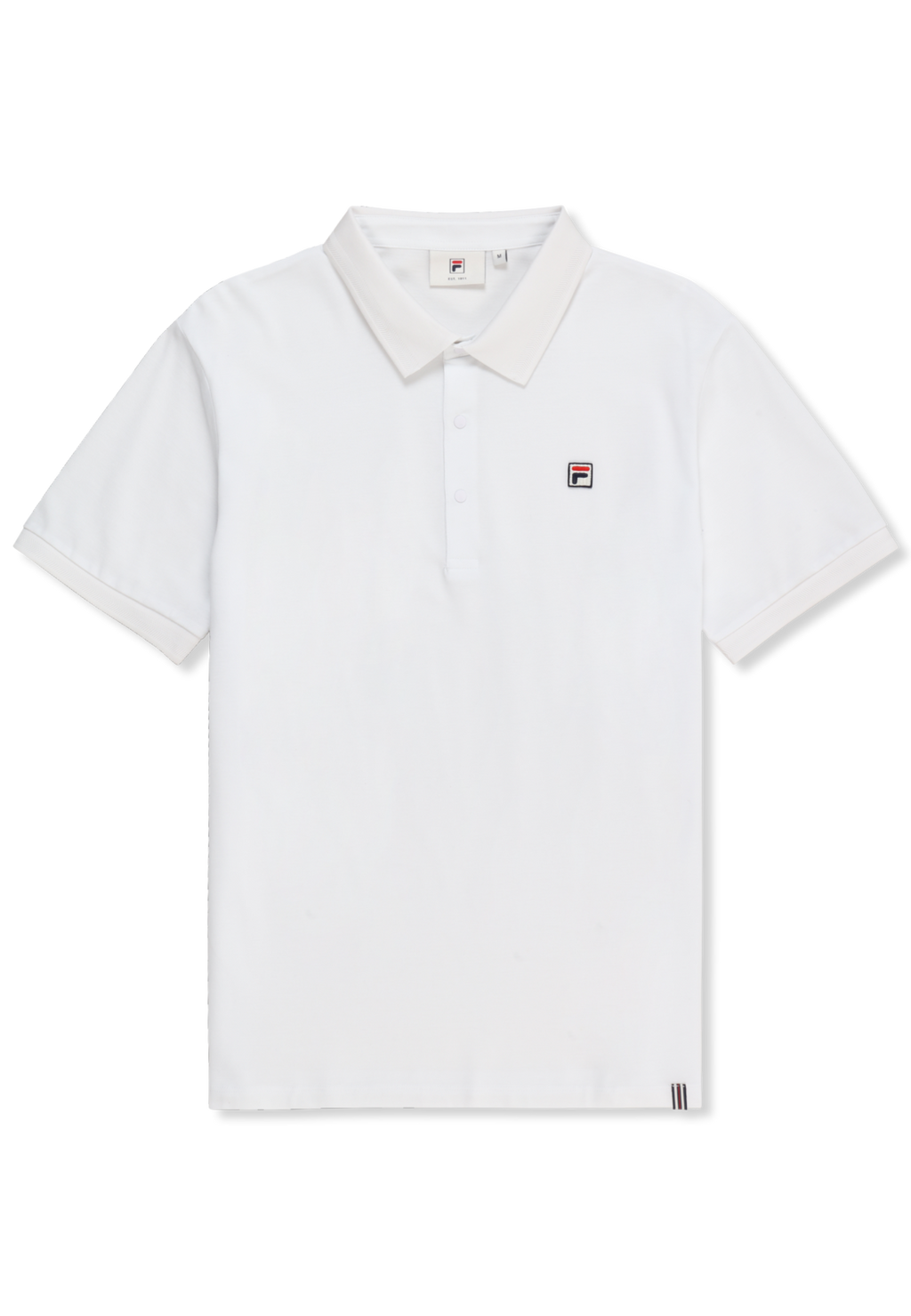 Polo clásico - Blanco brillante