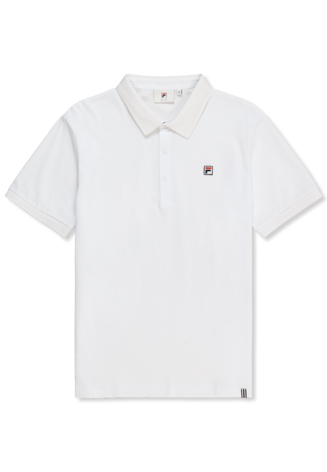 Polo clásico - Blanco brillante