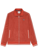 Tavarnuzze Regular Towelling Track Jacket - Etruscan Red