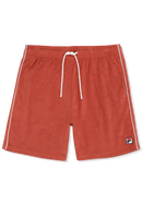 Empoli Regular Towelling Shorts - Etruscan Red