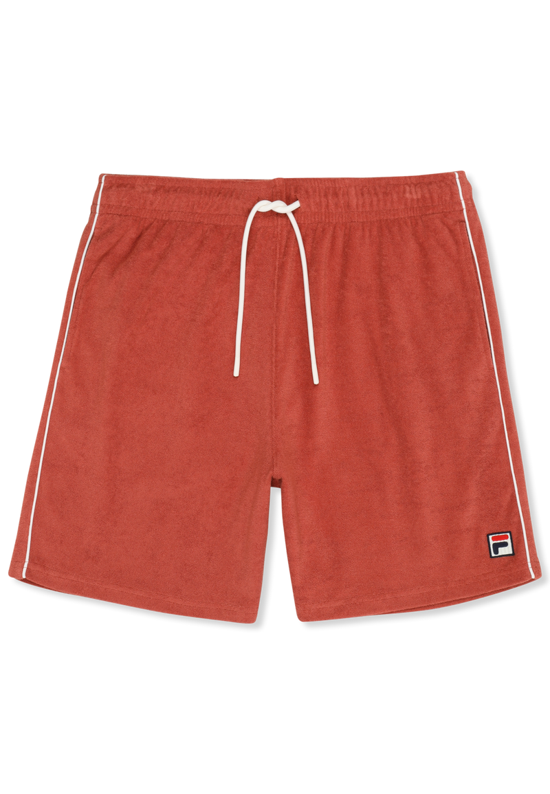 Empoli Regular Towelling Shorts - Etruscan Red